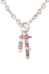 American Woman Double Pendant Necklace