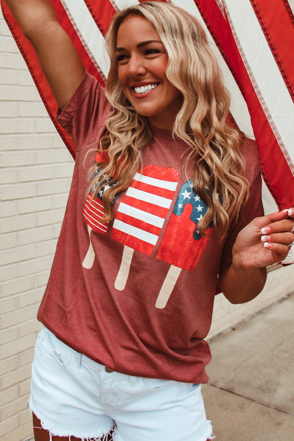 Patriotic Popsicles Short Sleeve Tee