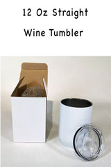 Slightly Disturbed Not Gonna Lie Wine Tumbler