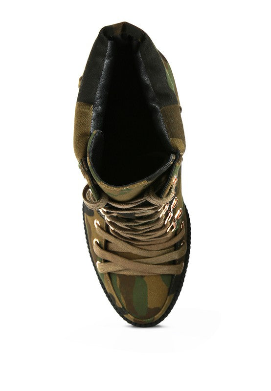 Spruce Snake Skin Ankle Boots