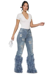 WOMEN FASHION DENIM JEANS