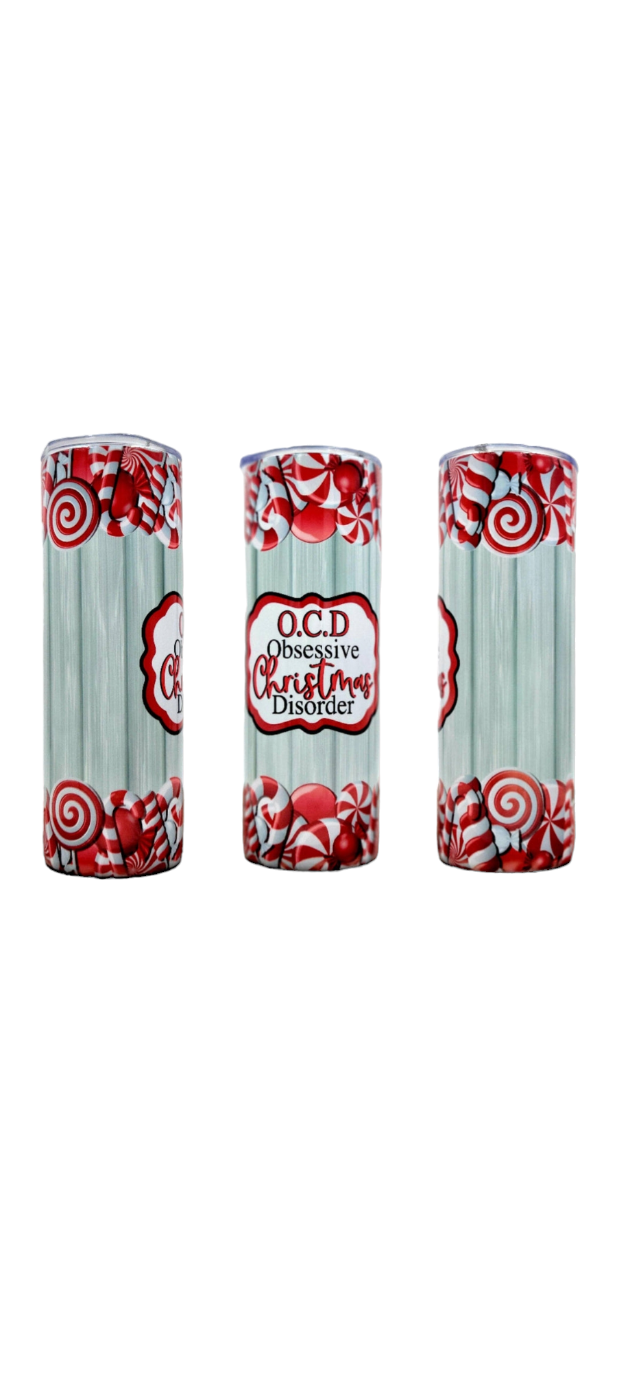 OCD Obsessive Christmas Disorder Tumbler